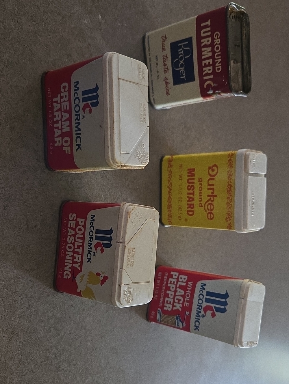 Spice Cans